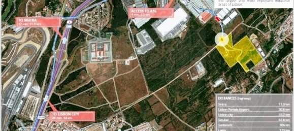 Земельный участок 53700м² в Синтра, Португалия № 61428 8