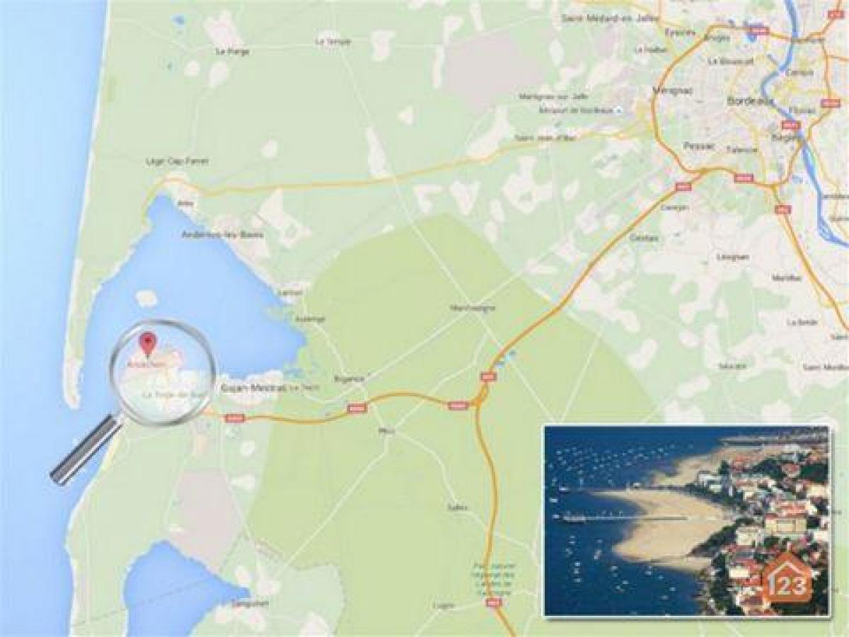 2 bedrooms Condo in Arcachon, France No. 16573