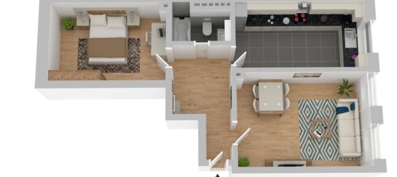 Apartamento de 1 dormitorio en Munster, Germany No. 51980 15