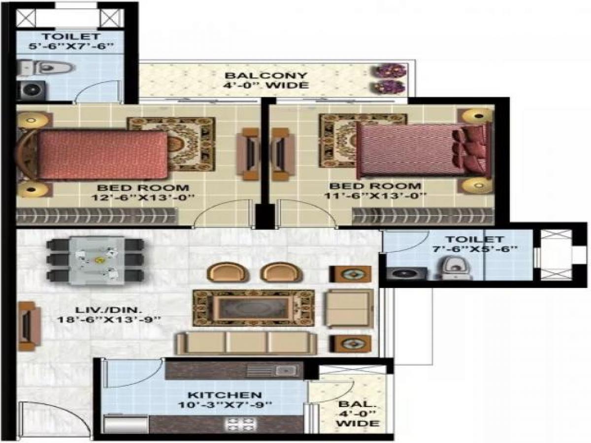 2 bedrooms House in Ludhiana, India No. 43201