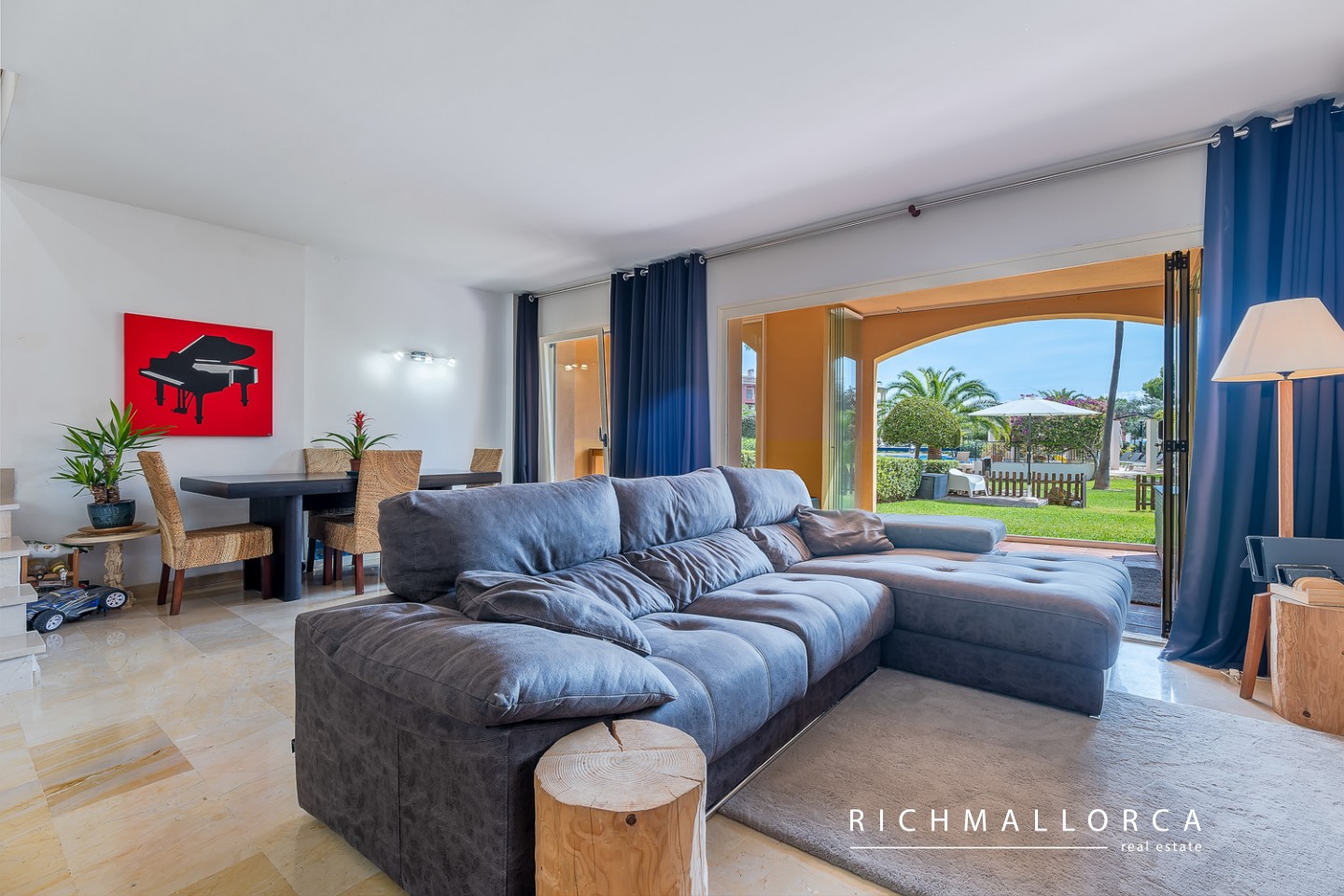 2 غرف نوم منزل ذو طابقين في Nova Santa Ponsa, Spain رقم 22319