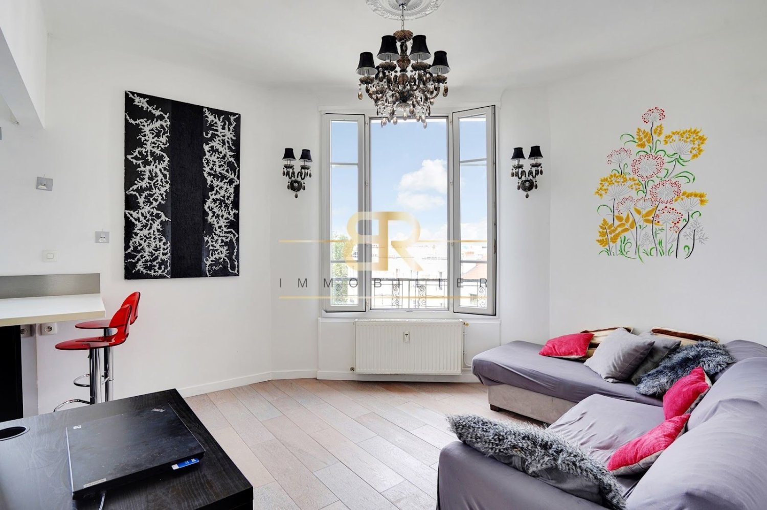 Apartamento de 1 dormitorio en Courbevoie, France No. 179753