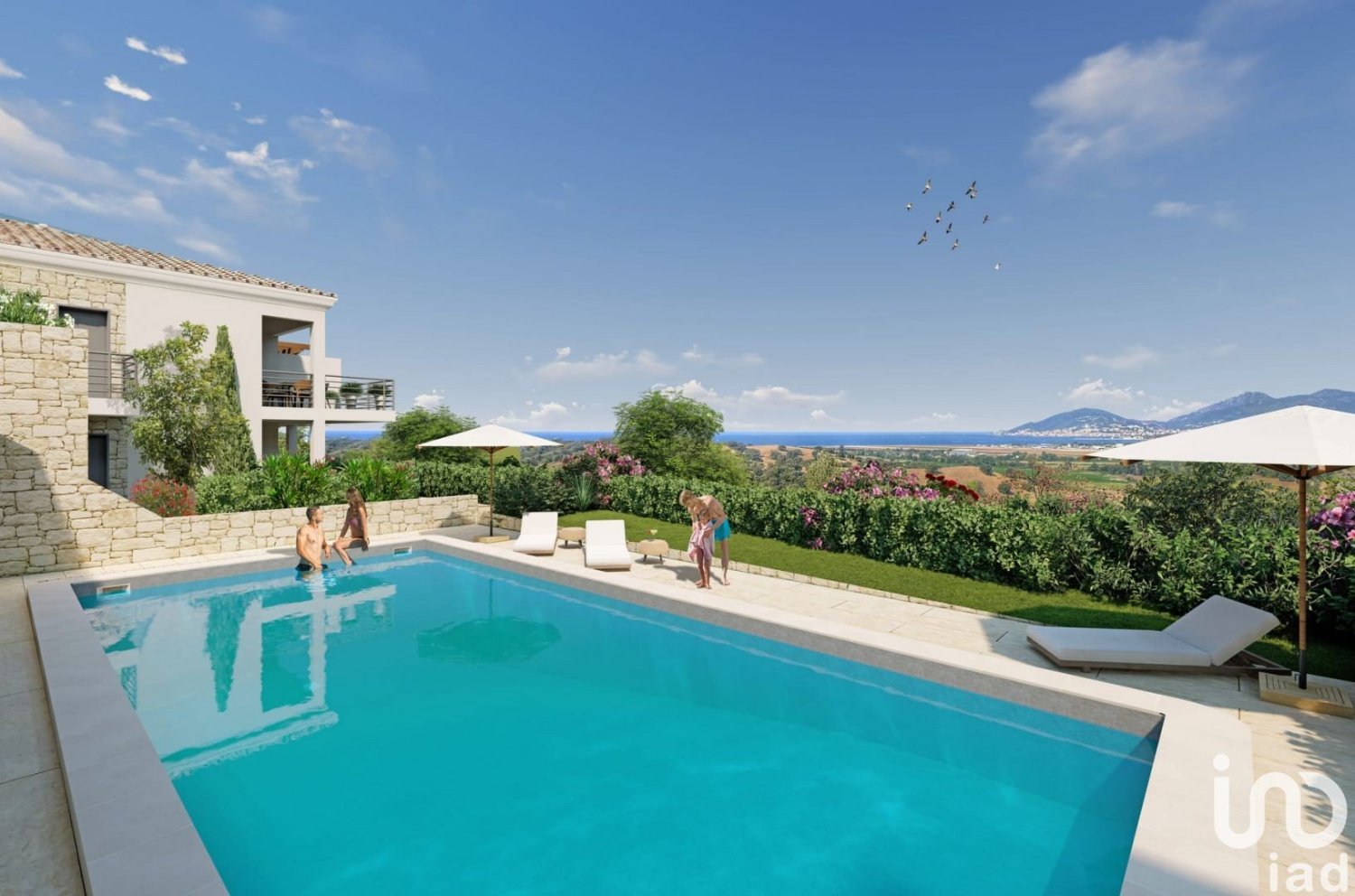 3غرفة شقة في Bastelicaccia, France رقم 233242