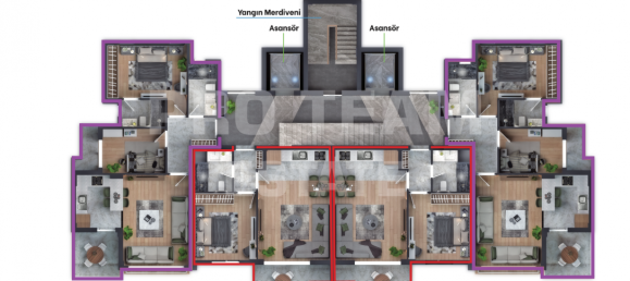 3 rooms Apartment in Altintash, Turkey No. 27282 14