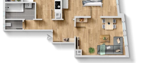 2-salle Appartement à Rems-Murr-Kreis, Germany No. 112760 10