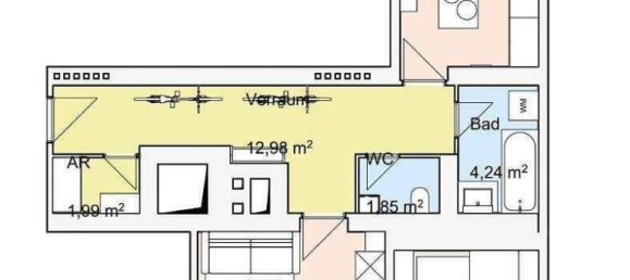 3 rooms Apartment in Favoriten, Austria No. 207709 8