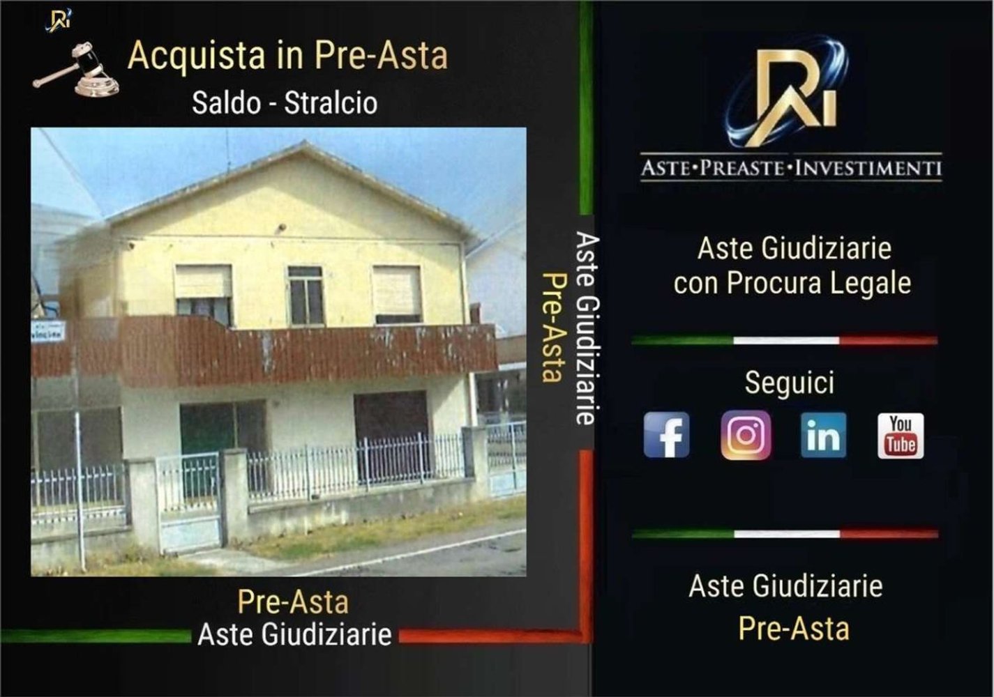 5 rooms Apartment in Riva del Po, Italy No. 19538