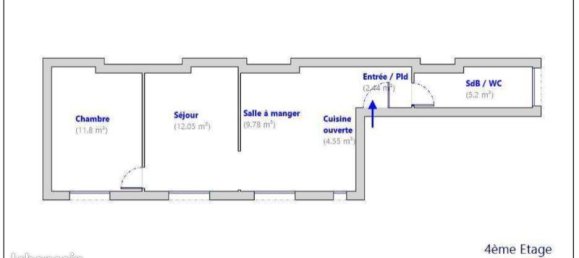 1 غرف نوم شقة في Paris, France رقم 349243 10