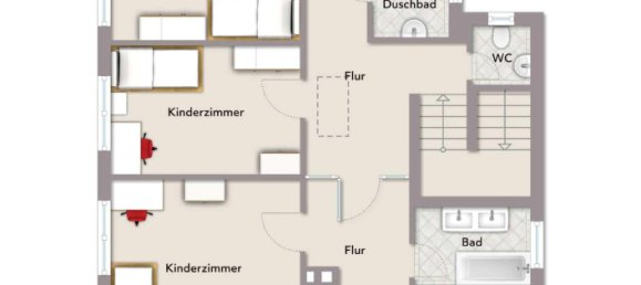 Здание с 4 спальнями в Швебиш Халль, Германия № 17922 16