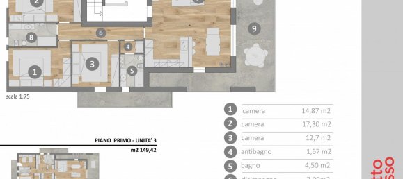 5 rooms Apartment in Vigodarzere, Italy No. 35375 4