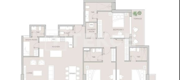 1 Schlafzimmer Wohnung in Jumeirah Village Triangle, UAE, Nr. 50349 15