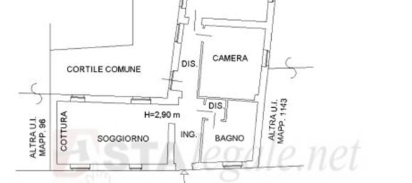 Apartamento de 3 divisões em Busto Arsizio, Italy N.º 1662 13