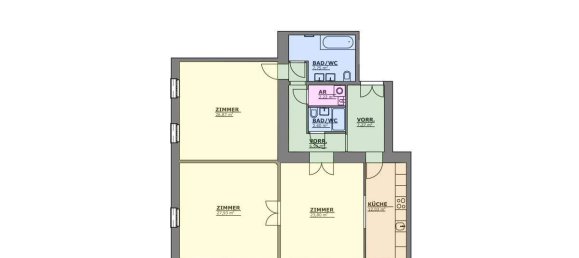 3غرفة شقة في Dobling, Austria رقم 195143 10