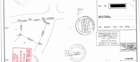  قطعة أرض في Port-Vila, Vanuatu 1049متر مربع رقم 107 4
