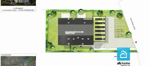 Apartamento de 2 dormitorios en Strasbourg, France No. 75958 3