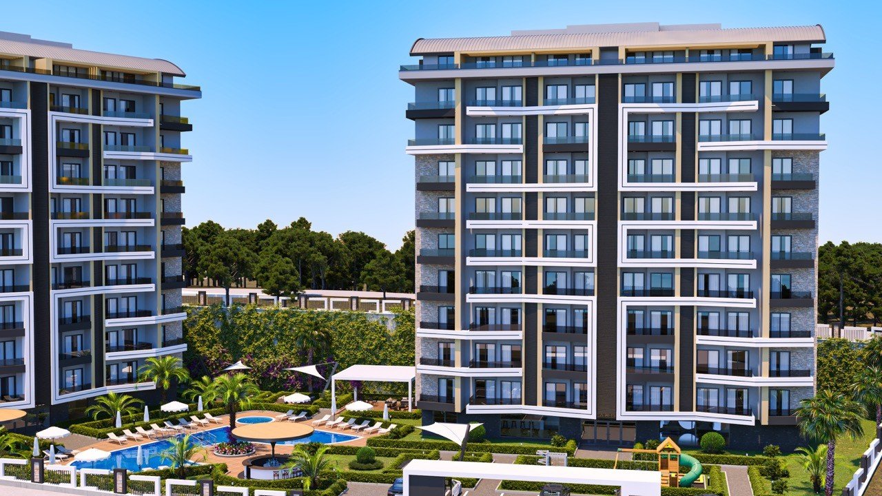 2-Zimmer Wohnung in Avsallar, Turkey, Nr. 29896