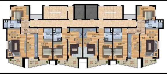 2-Zimmer Wohnung in Avsallar, Turkey, Nr. 29896 22