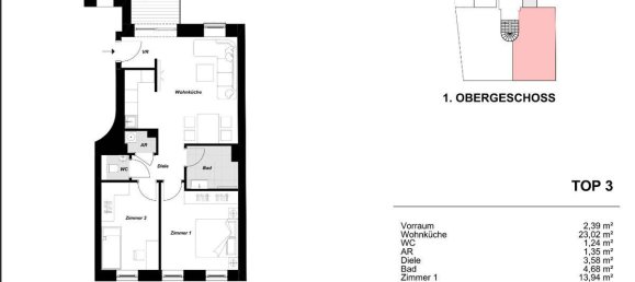 2 chambres Appartement à Vienna, Austria No. 243734 29