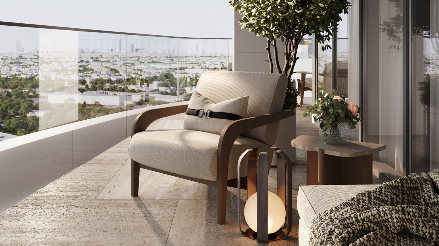 Квартира с 3 спальнями в SkyHills Astra, Аль-Барша, ОАЭ № 64612