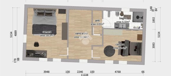 Apartamento de 3 divisões em Vittorio Veneto, Italy N.º 277937 33