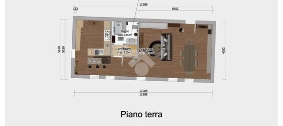 Apartamento de 3 divisões em Vittorio Veneto, Italy N.º 277937 36