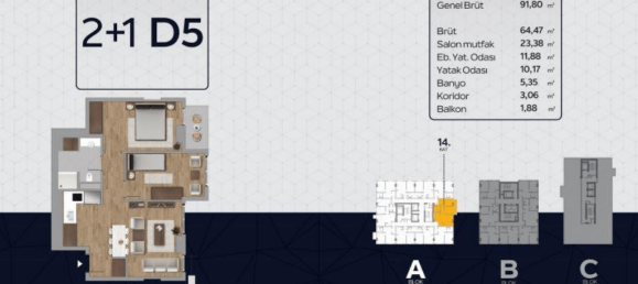Apartamento de 2 divisões em Kâğıthane, Turkey N.º 27209 4