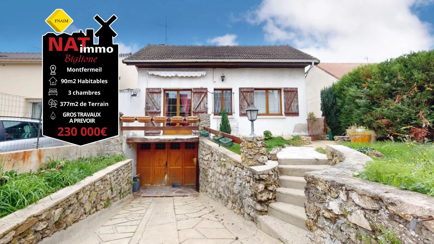 3 bedrooms House in Montfermeil, France No. 162186