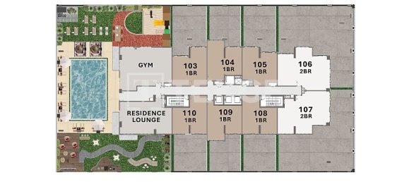 Apartamento T2 em Dubai, UAE N.º 188067 19