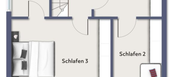 4 Schlafzimmer Stadthaus in Rhein-Neckar-Kreis, Germany, Nr. 259187 5