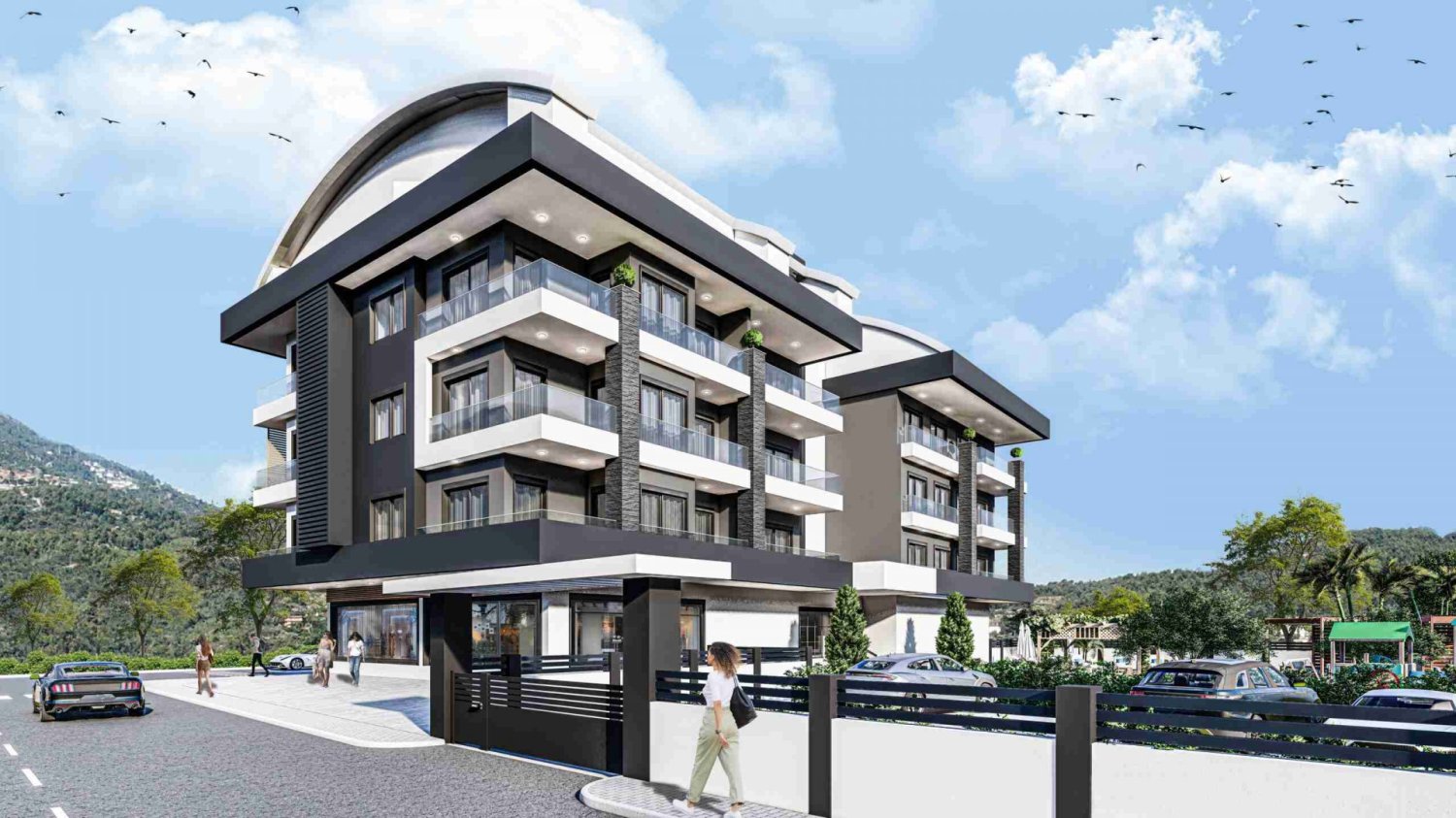 Apartment 4+1 in Alanya, Turkey No. 11365