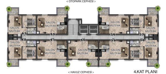 2 rooms Penthouse in Alanya, Turkey No. 29862 11
