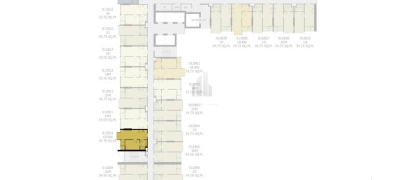 Кондоминиум с 1 спальней в OKA HAUS SUKHUMVIT 36, Бангкок, Таиланд № 30519 10