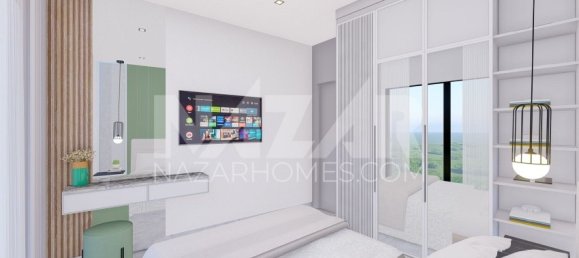 Apartamento 1+1 em Alanya, Turkey N.º 14353 8