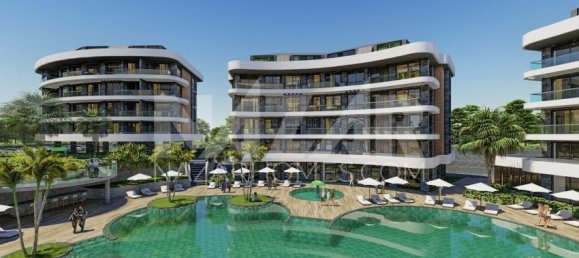 Apartamento 1+1 em Alanya, Turkey N.º 14353 26