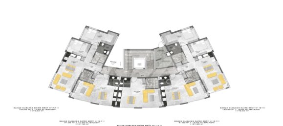 Apartamento 1+1 em Alanya, Turkey N.º 14353 24