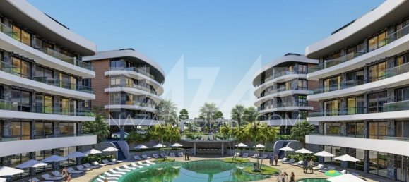 Apartamento 1+1 em Alanya, Turkey N.º 14353 29