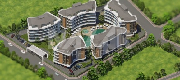 Apartamento 1+1 em Alanya, Turkey N.º 14353 3