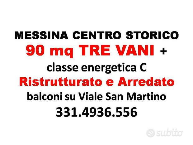 Квартира с 3 комнатами в Мессина, Италия № 272139