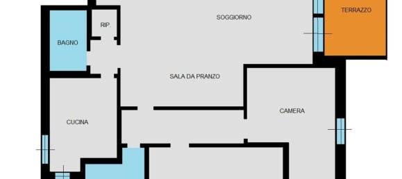 3 rooms Apartment in Peschiera Borromeo, Italy No. 172672 23
