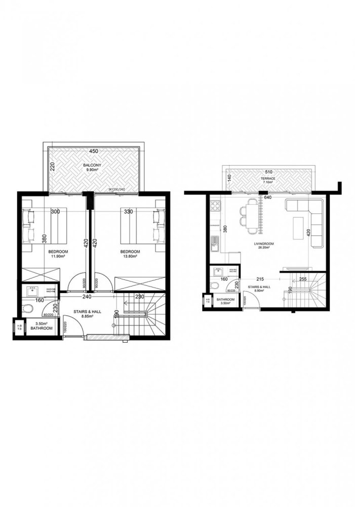 Penthouse 2+1 em Yekta Golden Valley, Oba, Turkey N.º 37777 1