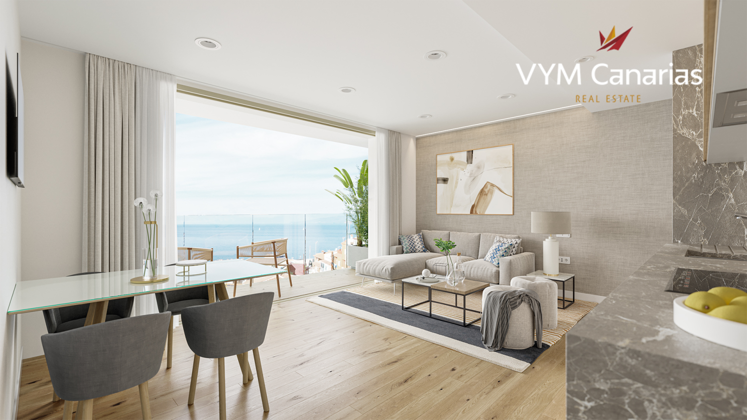 2 غرف نوم شقة في Puerto de Santiago, Spain رقم 15051