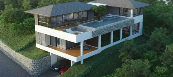 4 dormitorios villa en venta en Ko Samui, Surat Thani, Southern Thailand, Thailand № 79315 6