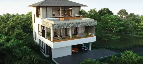 4 dormitorios villa en venta en Ko Samui, Surat Thani, Southern Thailand, Thailand № 79315 9