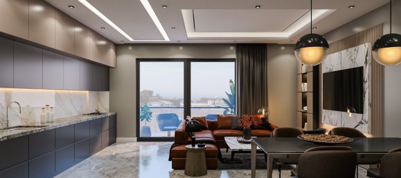 Apartamento 2+1 em Avsallar, Turkey N.º 17972 17