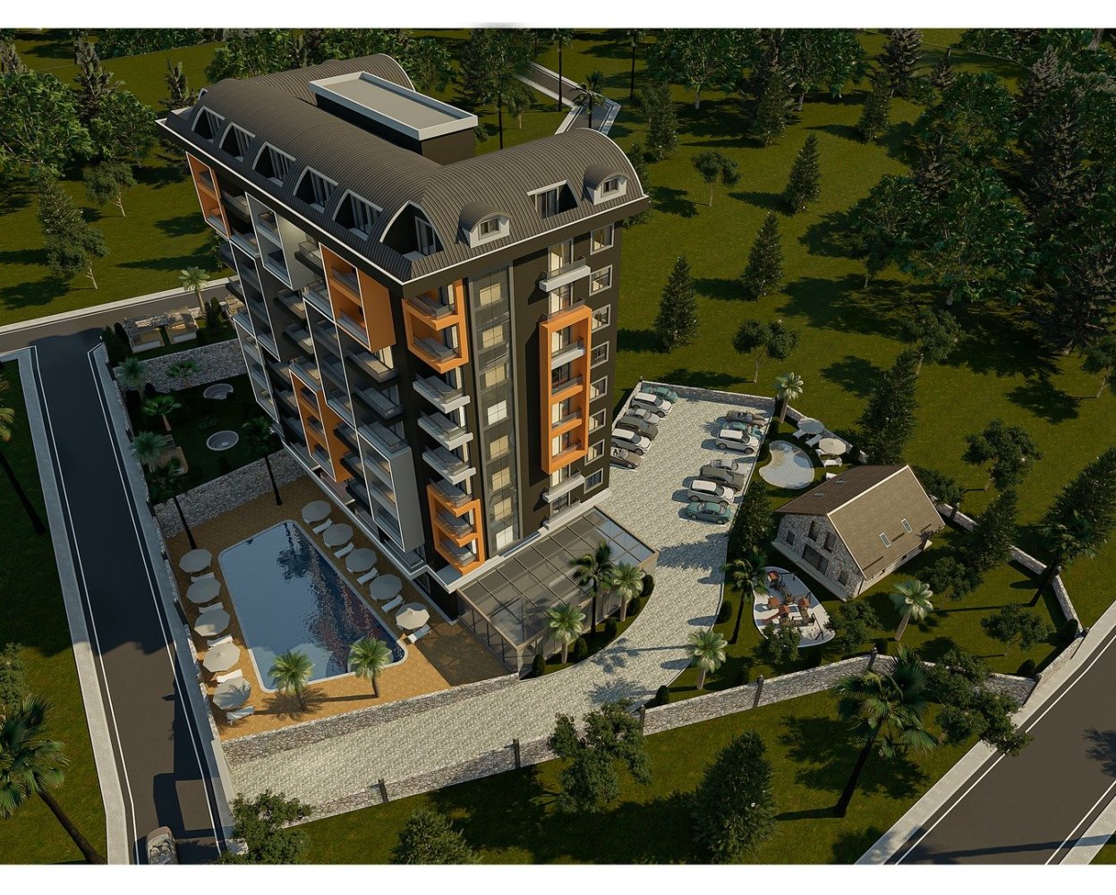 Apartamento 2+1 em Avsallar, Turkey N.º 17972