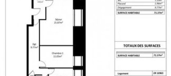 2 غرف نوم شقة في Reims, France رقم 302199 8