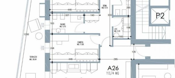 4 rooms Apartment in Padua, Italy No. 105126 15