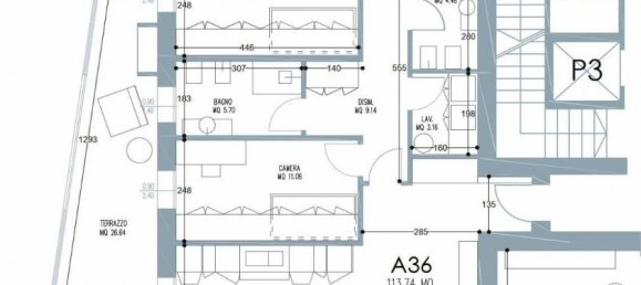 4 rooms Apartment in Padua, Italy No. 105126 16