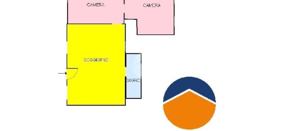 3 rooms Apartment in Brandizzo, Italy No. 18341 25