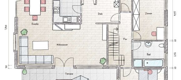 4 rooms Bungalow in Schleswig-Holstein, Germany No. 65364 29